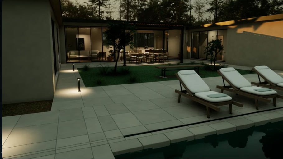 OpenAI公式作例。Unreal Engine 5で歩ける住宅シーン