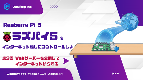 Raspberry Pi 5のWebサーバーをインターネットに公開する。ポートは開けない、WireCanalのトンネルで